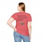 Created on Purpose T-Shirt | God&acirc;��s Fingerprint, Jeremiah 1:5 Christian Shirt | Coral Silk