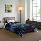 Psalm 19:1 Bed Comforter | Stars Over Earth, The Heavens Declare God’s Glory Christian Bedding