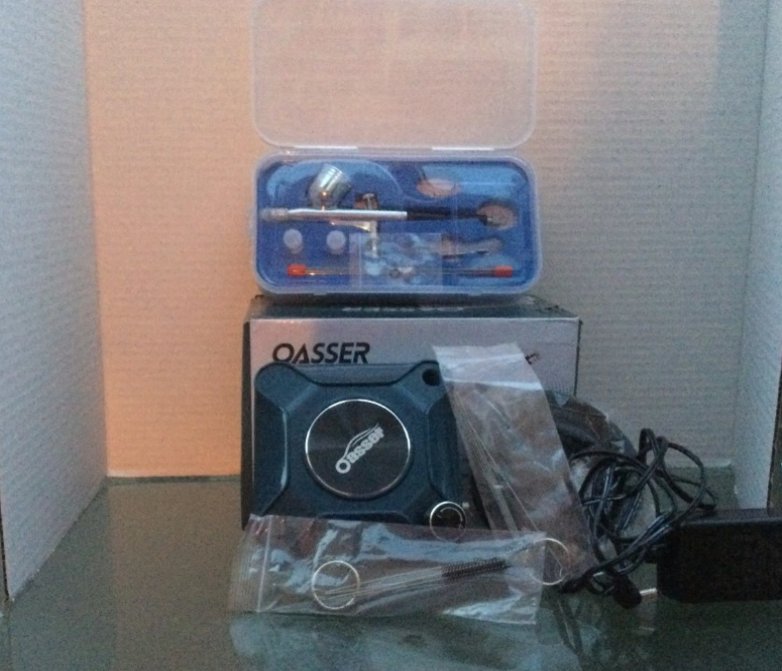 Oasser Airbrush Set Mini Compressor