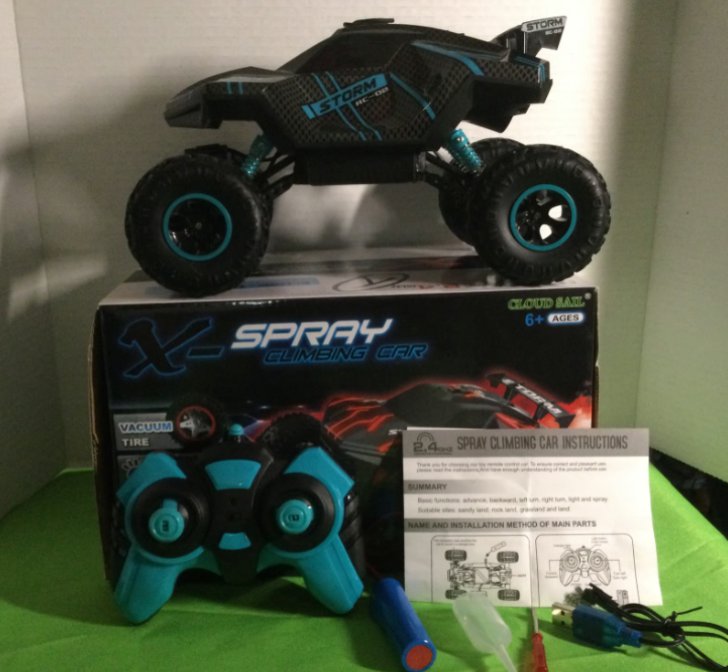 X-spray climbing car