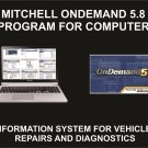 Mitchell OnDemand 5.8, Car Coding And Diagnostics Tool, For Computer