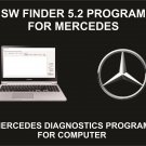 SW Finder 5.2 For Mercedes, Diagnostics And Coding Tool, For Computer