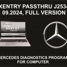 Mercedes Xentry Passthru, Diagnostics And Coding Tool, For Computer