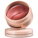 DRMTLGY Brightening Eye Masks (30 Pairs) - Caffeine Eye Masks for Dark Circles and Puffiness