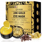 Under Eye Patches 70PCS, 24K Gold Eye Patches for Puffy Eyes Treatment