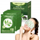 18 Pack Self Heating Eye Mask,6A Silk Cotton Material Steam Eye Mask, Self Heated Warm Compress