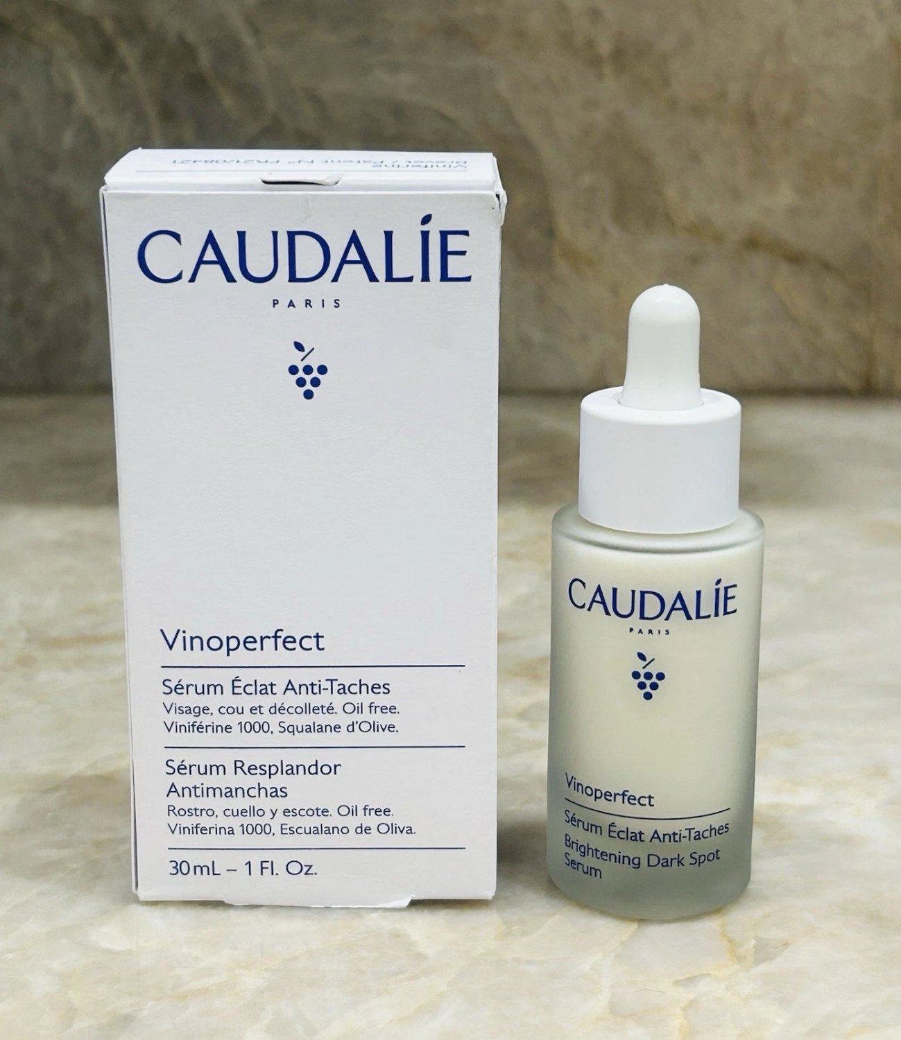 New In Box Caudalie Vinoperfect Brightening Dark Spot Serum 30Ml/1 Fl Oz