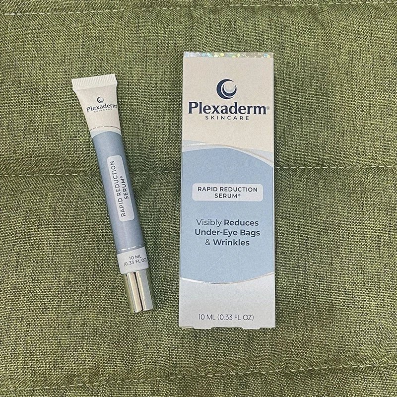 Plexaderm Large Size Reduces Eye Bag Wrinkles Eye Serum Rapid Reduction 0.33 oz