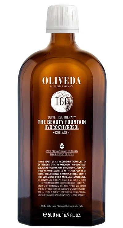 Oliveda I66 Hydroxytyrosol + Collagen The Beauty Fountain 500 Ml 16.9 Oz