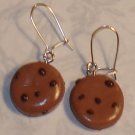 Chocolate Chip Cookie Earrings