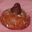 Peanut butter blossom cookie charm/bead