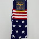 Patriotic Socks American Flag red white stripe blue stars Fourth July vote USA