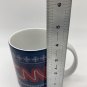 CNN Coffee Mug Cup Snowflake Winter Sweater Design red blue white collectible