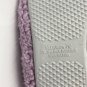 Share Purple Slipper Socks Booties Gift House Shoes Grip Fuzzy Soft Chenille Medium 7