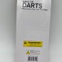 6 Darts American Flag stars stripes brass barrel hard tip poly shaft / flights