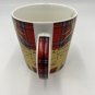 Deer Elk Coffee Mug Moose Christmas Cup tartan plaid red vintage reindeer ppd