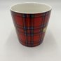 Deer Elk Coffee Mug Moose Christmas Cup tartan plaid red vintage reindeer ppd