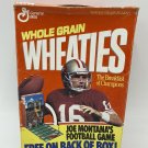 Wheaties Joe Montana Football Game General Mills box vintage collectible