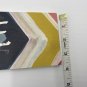 Be Brave Arrow Sign plaque chevron white blue pink gift decor wall shelf art