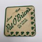 Pat O'Brien's Coaster New Orleans green shamrocks vintage collectible bar brew