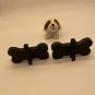 Dog Photo Frame clip bone shape I Woof You I Smell Bacon plush doggie