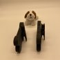 Dog Photo Frame clip bone shape I Woof You I Smell Bacon plush doggie
