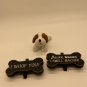 Dog Photo Frame clip bone shape I Woof You I Smell Bacon plush doggie