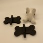 Dog Photo Frame clip bone shape I Woof You I Smell Bacon plush doggie
