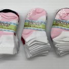Baby Grip Socks 12 pair Mary Jane juDanzy toddler pink purple black white Baby Grip Socks 12 pair Mary Jane juDanzy toddler pink purple black white