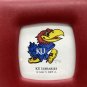 Jayhawk Print signed Hal Sandy 2009 KU Libraries University Kansas red frame