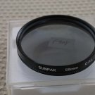 SUNPAK 58mm CIR PL POLARIZER POLARIZING FILTER F908