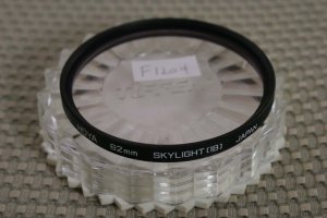 HOYA AUTH 62mm SKYLIGHT (1B) LENS FILTER MINT F1204