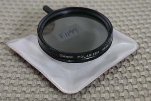 CANON AUTH 49mm PL POLARIZER FILTER GENUINE F1199