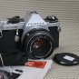 PENTAX ME SUPER 35mm FILM CAMERA w/ 50mm f/2 LENS EX+