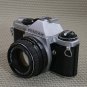 PENTAX ME SUPER 35mm FILM CAMERA w/ 50mm f/2 LENS EX+