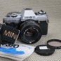 MINOLTA X-370 MPS SLR Film Camera w/ 50mm MD Lens MINTY