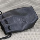 MINOLTA CELTIC AUTH 6" BLK LEATHER SOFT LENS CASE  MINT