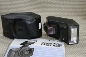 CANON SPEEDLITE 300EZ EOS FILM CAMERA FLASH EX++