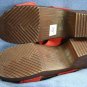 ANNA CLOGS WOMENS RED SUEDE SANDALS SLIDES 39/8 M MINT