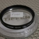 TIFFEN AUTH 49mm UV HAZE-1 LENS FILTER USA F1140