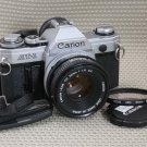 CANON AT-1 MANUAL VERSION of AE-1 Camera 50mm Lens EX++