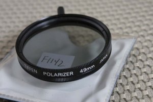 TIFFEN 49mm PL POLARIZER POLARIZING FILTER F1142