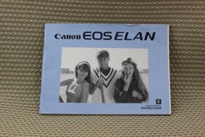 CANON EOS ELAN INSTUCTION BOOK OWNERS MANUAL - B187