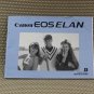 CANON EOS ELAN INSTUCTION BOOK OWNERS MANUAL - B187