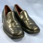 ANN TAYLOR WOMEN'S BLACK LEATHER LOAFERS SHOES 5 M MINT