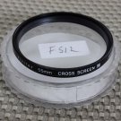 VIVITAR AUTH 55mm CROSS SCREEN VIII LENS FILTER F512