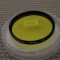 QUANTARAY AUTH 55mm Y (K2) YELLOW LENS FILTER MINT F904