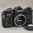 CANON AE-1 Program SLR Film Camera BLACK BODY FD VG