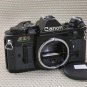 CANON AE-1 Program SLR Film Camera BLACK BODY FD VG