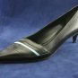 STEPHANE KELIAN WOMENS BLACK LEATHER PUMPS 6/8.5 M NEW